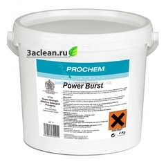 Средство для сильнозагрязненных полов Prochem Power Burst 4 кг