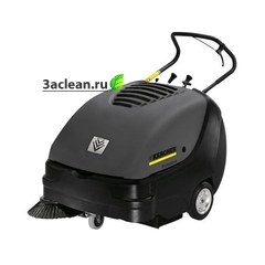 Подметательная аккумуляторная машина Karcher KM 85/50 W BP Pack в сером цвете "антрацит"